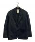 STUDIO NICHOLSON（スタジオ ニコルソン）の古着「テーラードジャケット」｜ブラック