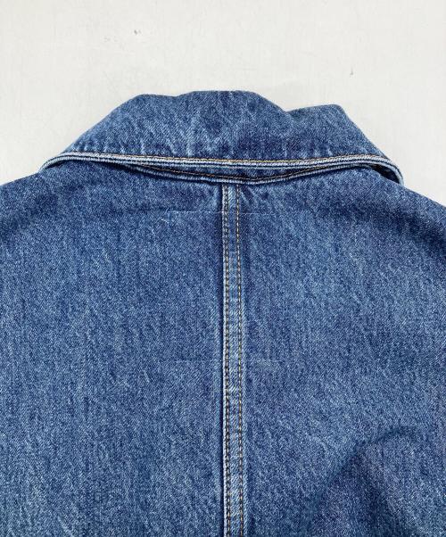 STUDIO NICHOLSON（スタジオ ニコルソン）STUDIO NICHOLSON (スタジオ ニコルソン) ZARA (ザラ) デニムカバーオール ブルー サイズ:Sの古着・服飾アイテム