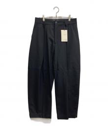STUDIO NICHOLSON×ZARA（スタジオ ニコルソン×ザラ）の古着「スラックス」｜ブラック