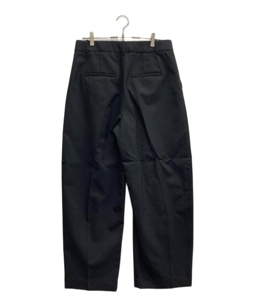 STUDIO NICHOLSON（スタジオ ニコルソン）STUDIO NICHOLSON (スタジオ ニコルソン) ZARA (ザラ) スラックス ブラック サイズ:M 未使用品の古着・服飾アイテム