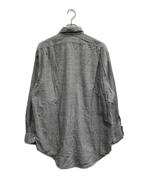 POLO RALPH LAUREN（ポロ・ラルフローレン）POLO RALPH LAUREN (ポロ・ラルフローレン) グレンチェックシャツ/	MARLOWE グレー サイズ:Lの古着・服飾アイテム