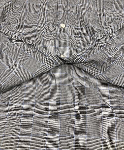 POLO RALPH LAUREN（ポロ・ラルフローレン）POLO RALPH LAUREN (ポロ・ラルフローレン) グレンチェックシャツ/	MARLOWE グレー サイズ:Lの古着・服飾アイテム