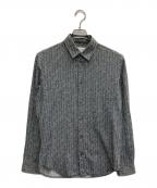 Maison Margielaメゾンマルジェラ）の古着「柄シャツ」｜グレー