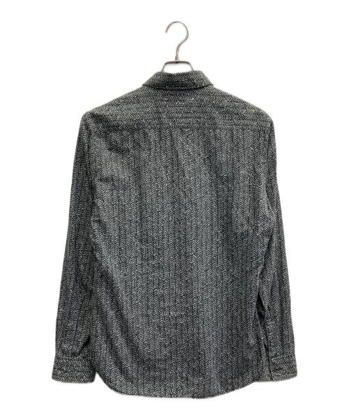 Maison Margiela（メゾンマルジェラ）Maison Margiela (メゾンマルジェラ) 柄シャツ グレー サイズ:46の古着・服飾アイテム