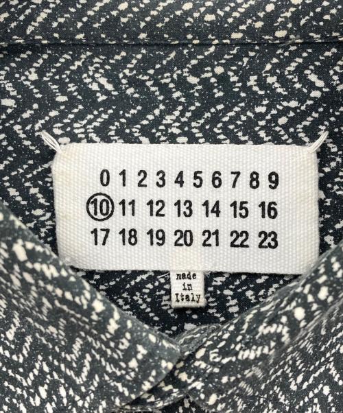 Maison Margiela（メゾンマルジェラ）Maison Margiela (メゾンマルジェラ) 柄シャツ グレー サイズ:46の古着・服飾アイテム