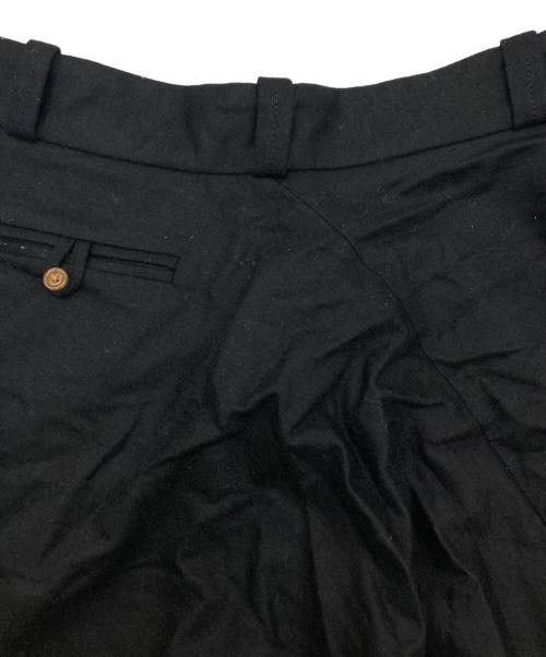Vivienne Westwood RED LABEL（ヴィヴィアンウエストウッドレッドレーベル）Vivienne Westwood RED LABEL (ヴィヴィアンウエストウッドレッドレーベル) ウール サルエル ハーフパンツ ブラック サイズ:3の古着・服飾アイテム
