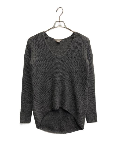 HELMUT LANG（ヘルムートラング）HELMUT LANG (ヘルムートラング) アルパカウール混ニット グレー サイズ:Sの古着・服飾アイテム