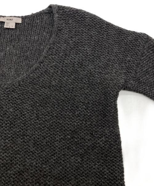HELMUT LANG（ヘルムートラング）HELMUT LANG (ヘルムートラング) アルパカウール混ニット グレー サイズ:Sの古着・服飾アイテム