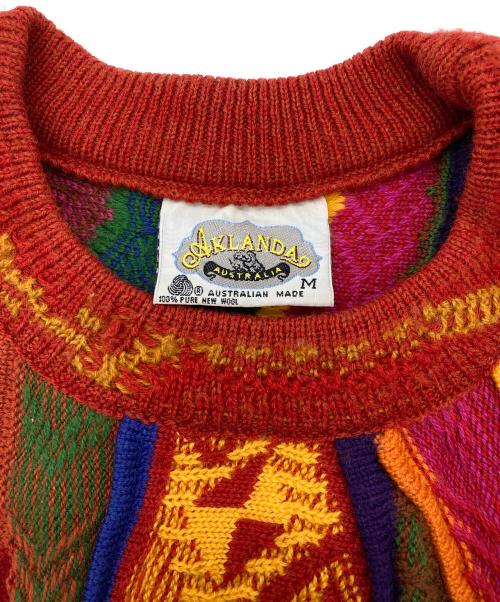 AKLANDA（アクランダ）AKLANDA (アクランダ) 3Dニット マルチカラー サイズ:Mの古着・服飾アイテム