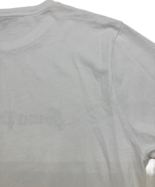 Gosha Rubchinskiy（ゴーシャラブチンスキー）Gosha Rubchinskiy (ゴーシャラブチンスキー) COMME des GARCONS (コムデギャルソン) ロゴTシャツ ホワイト サイズ:Mの古着・服飾アイテム