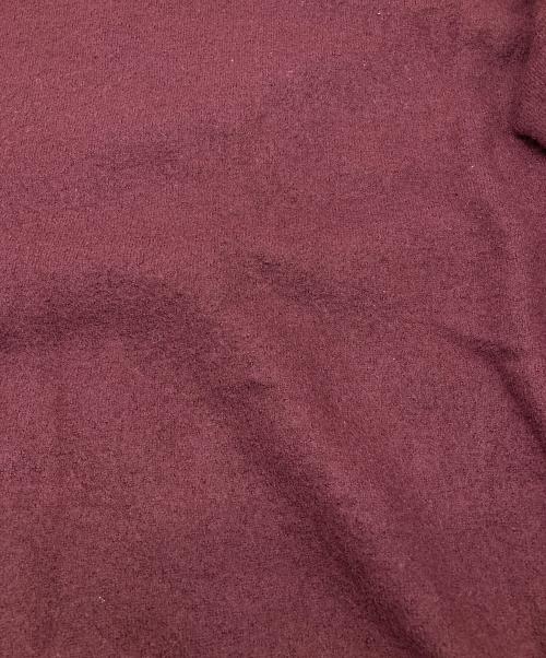 6(ROKU) BEAUTY&YOUTH（ロク ビューティーアンドユース）6(ROKU) BEAUTY&YOUTH (ロク ビューティーアンドユース) ウールボイルビッグニットプルオーバー ボルドー サイズ:表記無しの古着・服飾アイテム