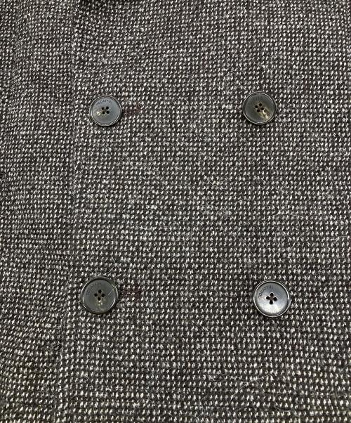 TODAYFUL（トゥデイフル）TODAYFUL (トゥデイフル) Doublecollar Tweed Coat ブラウン サイズ:36の古着・服飾アイテム
