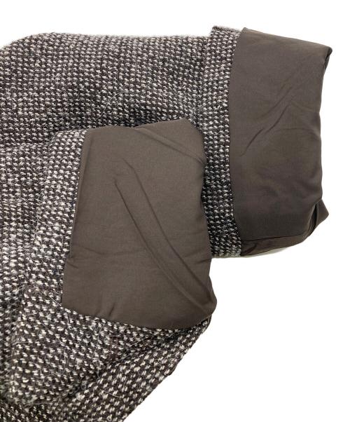 TODAYFUL（トゥデイフル）TODAYFUL (トゥデイフル) Doublecollar Tweed Coat ブラウン サイズ:36の古着・服飾アイテム