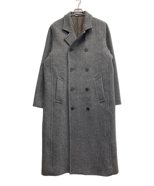 AURALEE（オーラリー）AURALEE (オーラリー) 25AW SHETLAND WOOL DOUBLE CLOTH COAT A25AC01HD グレー サイズ:5の古着・服飾アイテム