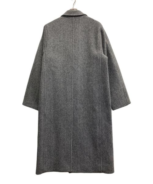 AURALEE（オーラリー）AURALEE (オーラリー) 25AW SHETLAND WOOL DOUBLE CLOTH COAT A25AC01HD グレー サイズ:5の古着・服飾アイテム