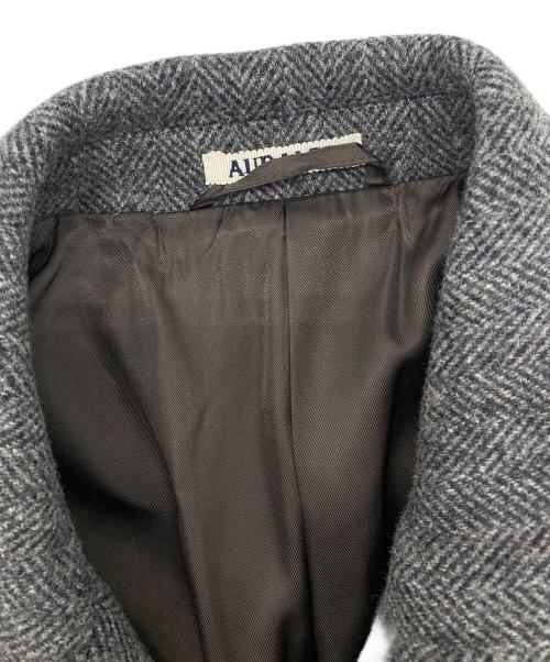 AURALEE（オーラリー）AURALEE (オーラリー) 25AW SHETLAND WOOL DOUBLE CLOTH COAT A25AC01HD グレー サイズ:5の古着・服飾アイテム