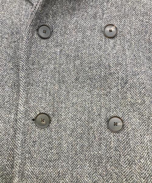 AURALEE（オーラリー）AURALEE (オーラリー) 25AW SHETLAND WOOL DOUBLE CLOTH COAT A25AC01HD グレー サイズ:5の古着・服飾アイテム