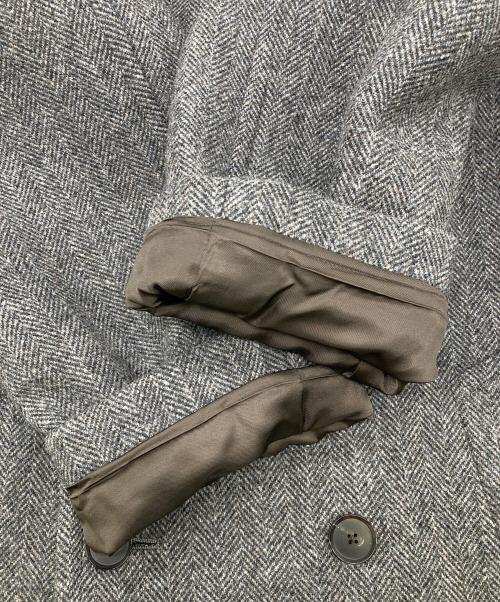 AURALEE（オーラリー）AURALEE (オーラリー) 25AW SHETLAND WOOL DOUBLE CLOTH COAT A25AC01HD グレー サイズ:5の古着・服飾アイテム