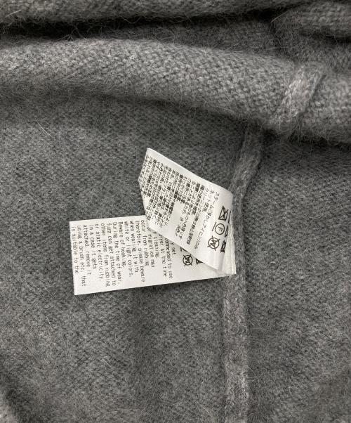 BEAUTY&YOUTH（ビューティーアンドユース）BEAUTY&YOUTH (ビューティーアンドユース) フォックスカシミヤブレンド Vネックニットプルオーバー グレー サイズ:表記無しの古着・服飾アイテム