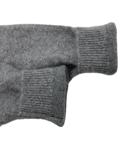 BEAUTY&YOUTH（ビューティーアンドユース）BEAUTY&YOUTH (ビューティーアンドユース) フォックスカシミヤブレンド Vネックニットプルオーバー グレー サイズ:表記無しの古着・服飾アイテム