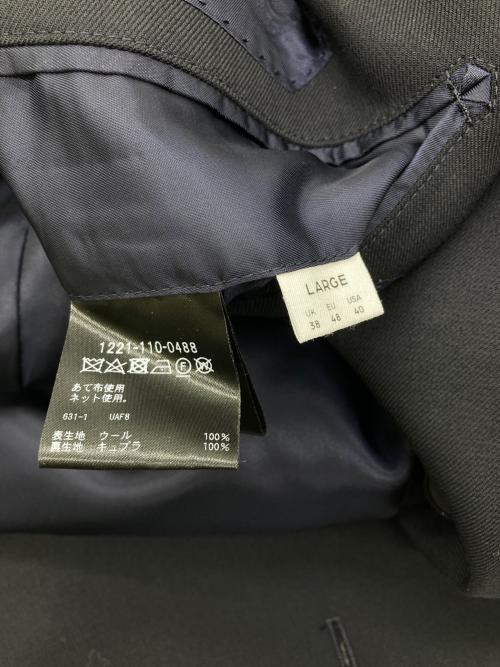 H BEAUTY&YOUTH（エイチ ビューティー&ユース）H BEAUTY&YOUTH (エイチ ビューティー&ユース) 2/100super140's Jacket ブラック サイズ:Lの古着・服飾アイテム