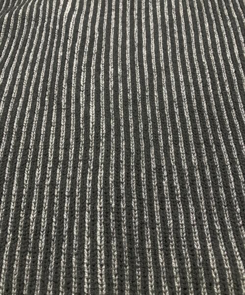 jent louis（ジェントルイス）jent louis (ジェントルイス) Zip V-neck Knit Tops グレー サイズ:Jの古着・服飾アイテム