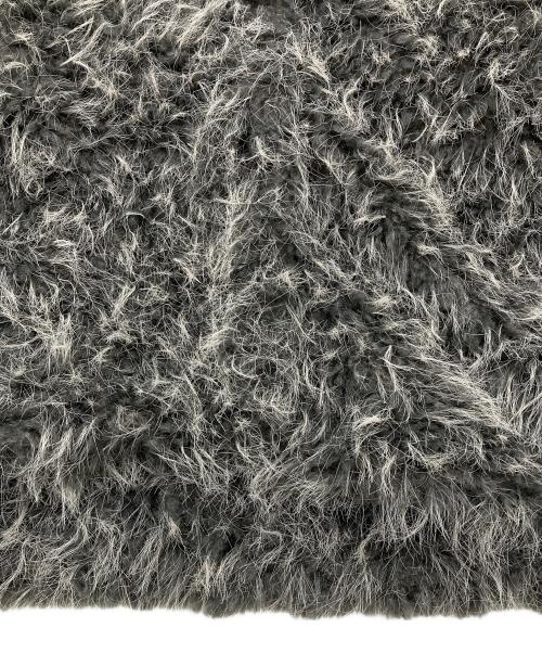 Knuth Marf（クヌースマーフ）Knuth Marf (クヌースマーフ) shaggy stand collar coat グレー サイズ:Fの古着・服飾アイテム