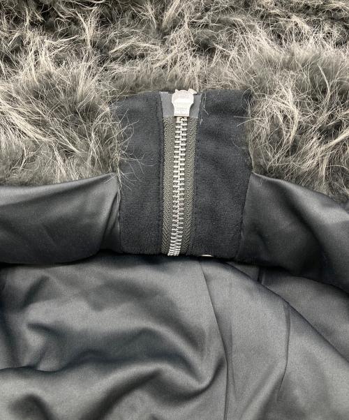 Knuth Marf（クヌースマーフ）Knuth Marf (クヌースマーフ) shaggy stand collar coat グレー サイズ:Fの古着・服飾アイテム