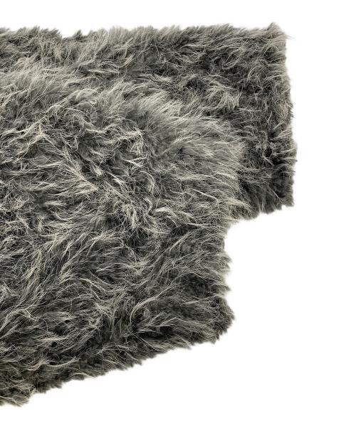 Knuth Marf（クヌースマーフ）Knuth Marf (クヌースマーフ) shaggy stand collar coat グレー サイズ:Fの古着・服飾アイテム