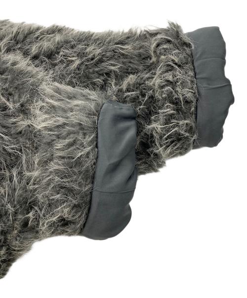 Knuth Marf（クヌースマーフ）Knuth Marf (クヌースマーフ) shaggy stand collar coat グレー サイズ:Fの古着・服飾アイテム