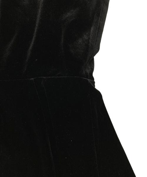 LeJa（レジャ）leja (レジャ) 2WAY美脚フレアハイウエストキャミソールワンピース ブラック サイズ:Sの古着・服飾アイテム