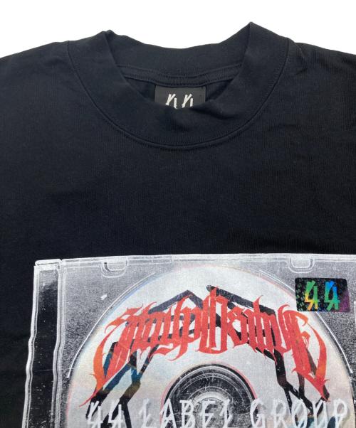 44 LABEL GROUP（フォーティーフォーレーベルグループ）44 LABEL GROUP (フォーティーフォーレーベルグループ) プリントTシャツ ブラック サイズ:Sの古着・服飾アイテム