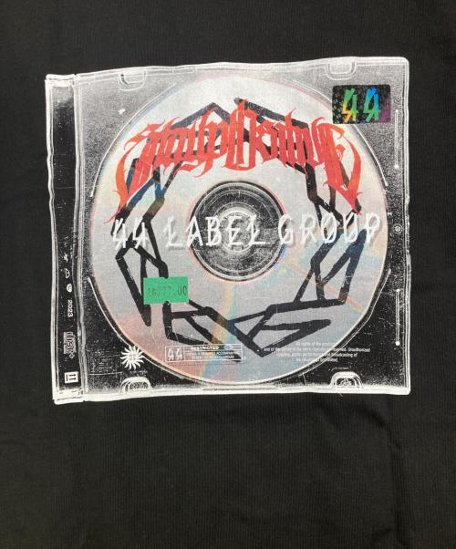 44 LABEL GROUP（フォーティーフォーレーベルグループ）44 LABEL GROUP (フォーティーフォーレーベルグループ) プリントTシャツ ブラック サイズ:Sの古着・服飾アイテム