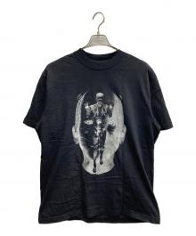 44 LABEL GROUP×ANYMA（フォーティーフォーレーベルグループ）の古着「コラボプリントTシャツ」｜ブラック