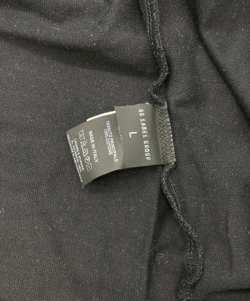 44 LABEL GROUP（フォーティーフォーレーベルグループ）44 LABEL GROUP (フォーティーフォーレーベルグループ) ANYMA コラボプリントTシャツ ブラック サイズ:Lの古着・服飾アイテム