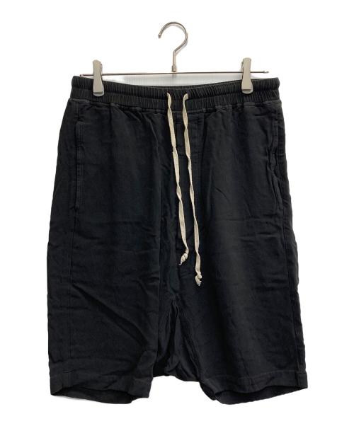 RICK OWENS（リックオウエンス）RICK OWENS (リックオウエンス) サルエル ハーフパンツ ブラック サイズ:48の古着・服飾アイテム