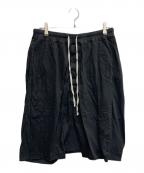 DRKSHDWダークシャドウ）の古着「DRAWSTRING ドローストリングショートパンツ」｜ブラック