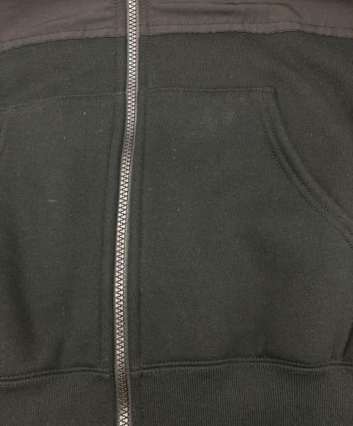 COMME des GARCONS HOMME（コムデギャルソン オム）COMME des GARCONS HOMME (コムデギャルソン オム) AD2020 切替ジップパーカー ブラック サイズ:Mの古着・服飾アイテム