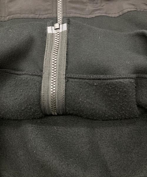 COMME des GARCONS HOMME（コムデギャルソン オム）COMME des GARCONS HOMME (コムデギャルソン オム) AD2020 切替ジップパーカー ブラック サイズ:Mの古着・服飾アイテム