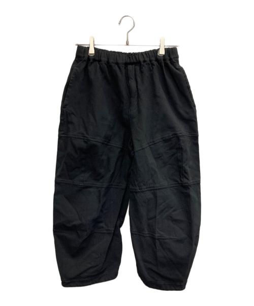 BLACK COMME des GARCONS（ブラックコムデギャルソン）BLACK COMME des GARCONS (ブラックコムデギャルソン) AD2022　クロップドバルーンパンツ ブラック サイズ:Sの古着・服飾アイテム
