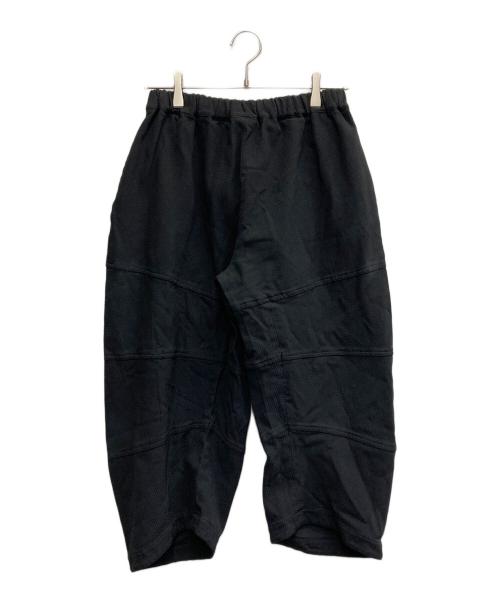 BLACK COMME des GARCONS（ブラックコムデギャルソン）BLACK COMME des GARCONS (ブラックコムデギャルソン) AD2022　クロップドバルーンパンツ ブラック サイズ:Sの古着・服飾アイテム