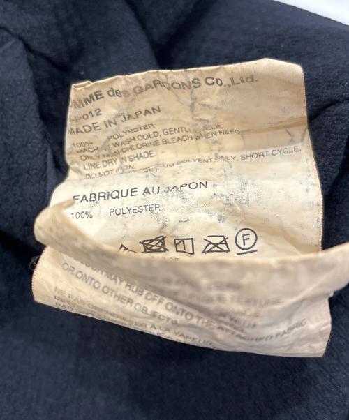 BLACK COMME des GARCONS（ブラックコムデギャルソン）BLACK COMME des GARCONS (ブラックコムデギャルソン) AD2022　クロップドバルーンパンツ ブラック サイズ:Sの古着・服飾アイテム