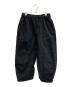 BLACK COMME des GARCONS（ブラックコムデギャルソン）の古着「AD2022　クロップドバルーンパンツ」｜ブラック