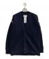 Maison Margiela（メゾンマルジェラ）の古着「23AW エルボーパッチ ウール ニットカーディガン」｜ネイビー