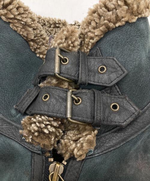 ranchero（ランチェロ）ranchero (ランチェロ) ムートンジャケット ブラウン サイズ:58の古着・服飾アイテム