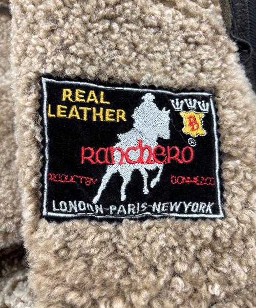 ranchero（ランチェロ）ranchero (ランチェロ) ムートンジャケット ブラウン サイズ:58の古着・服飾アイテム