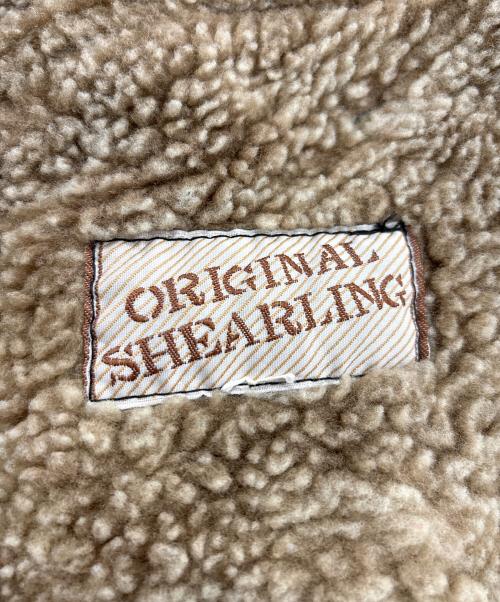 ranchero（ランチェロ）ranchero (ランチェロ) ムートンジャケット ブラウン サイズ:58の古着・服飾アイテム