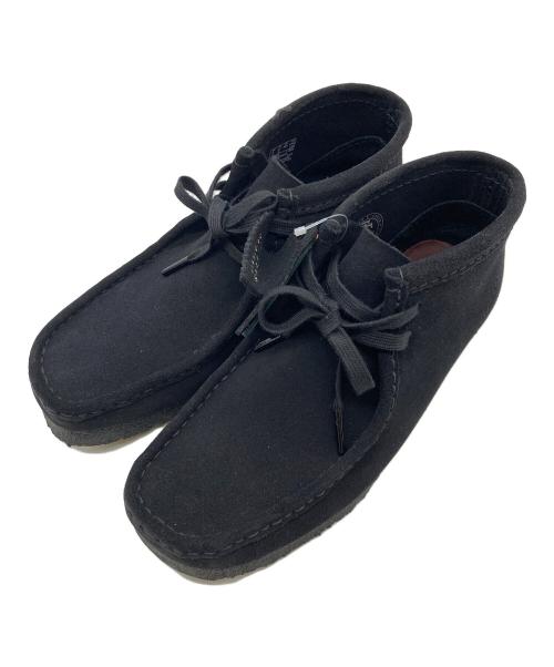 CLARKS（クラークス）CLARKS (クラークス) wallabees ワラビーブーツ ブラック サイズ:24.5の古着・服飾アイテム