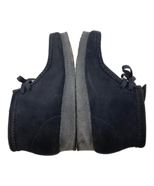 CLARKS（クラークス）CLARKS (クラークス) wallabees ワラビーブーツ ブラック サイズ:24.5の古着・服飾アイテム