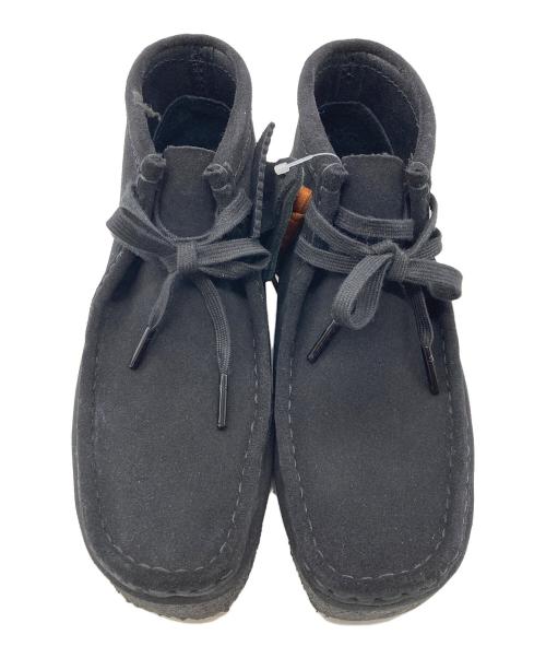 CLARKS（クラークス）CLARKS (クラークス) wallabees ワラビーブーツ ブラック サイズ:24.5の古着・服飾アイテム